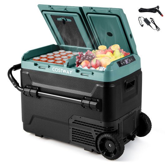 - 64QT Portable Compressor Fridge Freezer for Vehicles Camping Travel Truck RV Boat - Outdoor Style Company