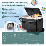  - 64QT Portable Compressor Fridge Freezer for Vehicles Camping Travel Truck RV Boat - Outdoor Style Company