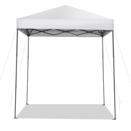  - 6.6 x 6.6 Feet Outdoor Pop - up Canopy Tent with UPF 50+ Sun Protection - Outdoor Style Company