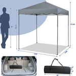  - 6.6 x 6.6 Feet Outdoor Pop - up Canopy Tent with UPF 50+ Sun Protection - Outdoor Style Company