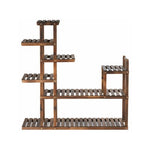  - 7 - Tier Flower Wood Stand Plant Display Rack Storage Shelf - Outdoor Style Company