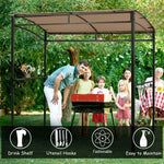  - 7 x 4.5 Feet Grill Gazebo Outdoor Patio Garden BBQ Canopy Shelter - Outdoor Style Company