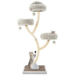  - 70 Inch Tall Cat Tree 4 - Layer Cat Tower with 3 Perches and Dangling Balls - Outdoor Style Company