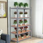  - 71 inch Heavy Duty Steel Adjustable 5 Level Storage Shelves - Outdoor Style Company