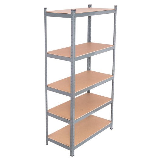  - 71 inch Heavy Duty Steel Adjustable 5 Level Storage Shelves - Outdoor Style Company