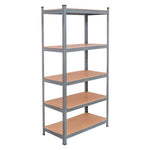  - 71 inch Heavy Duty Steel Adjustable 5 Level Storage Shelves - Outdoor Style Company