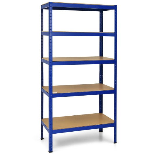  - 71 inch Heavy Duty Steel Adjustable 5 Level Storage Shelves - Outdoor Style Company