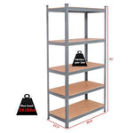  - 71 inch Heavy Duty Steel Adjustable 5 Level Storage Shelves - Outdoor Style Company