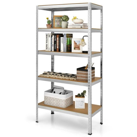  - 71 inch Heavy Duty Steel Adjustable 5 Level Storage Shelves - Outdoor Style Company