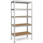  - 71 inch Heavy Duty Steel Adjustable 5 Level Storage Shelves - Outdoor Style Company