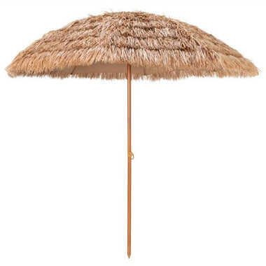  - 8 Feet Patio Thatched Tiki Umbrella Hawaiian Hula Beach Umbrella - Outdoor Style Company