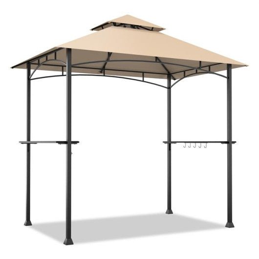  - 8 x 5 Feet 2 - Tier BBQ Grill Gazebo Barbecue Canopy - Outdoor Style Company