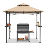  - 8 x 5 Feet 2 - Tier BBQ Grill Gazebo Barbecue Canopy - Outdoor Style Company