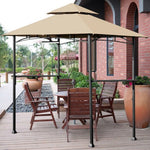  - 8’ x 5’ Outdoor Patio Barbecue Grill Gazebo - Outdoor Style Company