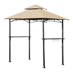  - 8’ x 5’ Outdoor Patio Barbecue Grill Gazebo - Outdoor Style Company