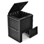  - 80 - Gallon Outdoor Composter with Large Openable Lid and Bottom Exit Door - Outdoor Style Company