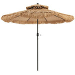  - 9 Feet Thatched Tiki Umbrella with 8 Ribs - Outdoor Style Company