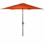  - 9 ft Outdoor Market Patio Table Umbrella Push Button Tilt Crank Lift - Outdoor Style Company