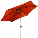  - 9 ft Outdoor Market Patio Table Umbrella Push Button Tilt Crank Lift - Outdoor Style Company