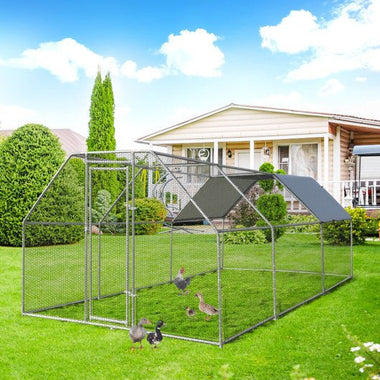  - 9.5 x 19 Feet Large Walk In Chicken Coop - Outdoor Style Company