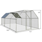  - 9.5 x 19 Feet Large Walk In Chicken Coop - Outdoor Style Company