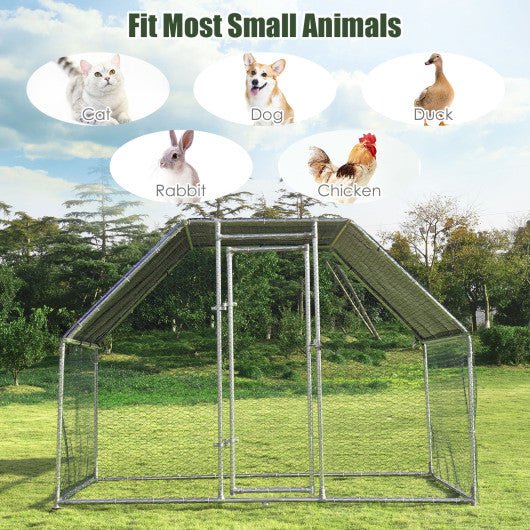  - 9.5 x 6.5 Feet Large Walk In Chicken Run Cage - Outdoor Style Company