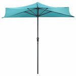  - 9Ft Patio Bistro Half Round Umbrella - Outdoor Style Company