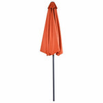  - 9Ft Patio Bistro Half Round Umbrella - Outdoor Style Company