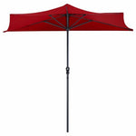  - 9Ft Patio Bistro Half Round Umbrella - Outdoor Style Company