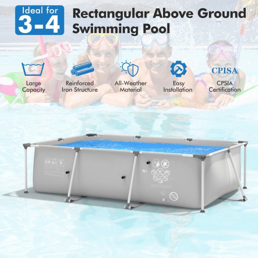  - Above Ground Swimming Pool with Pool Cover - Outdoor Style Company