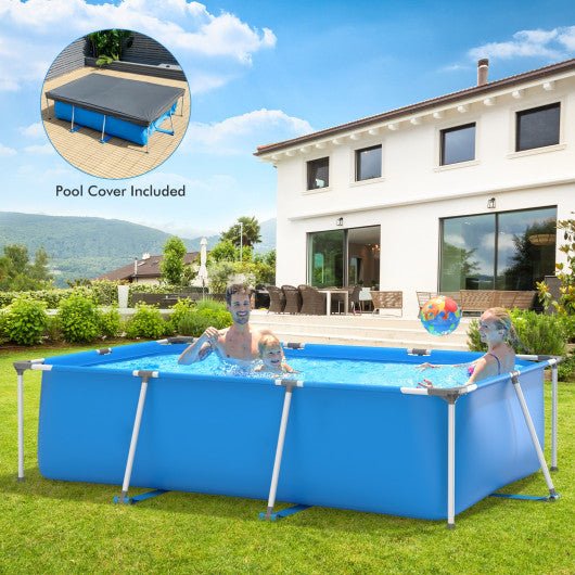  - Above Ground Swimming Pool with Pool Cover - Outdoor Style Company