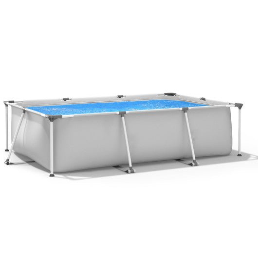  - Above Ground Swimming Pool with Pool Cover - Outdoor Style Company