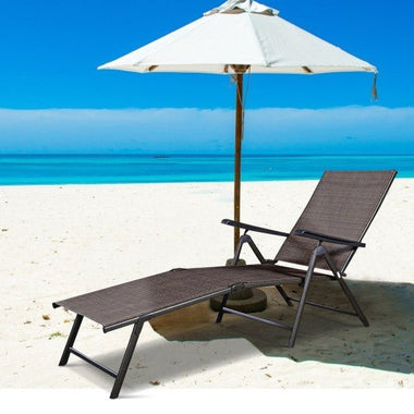  - Adjustable Chaise Lounge Chair with 5 Reclining Positions - Outdoor Style Company
