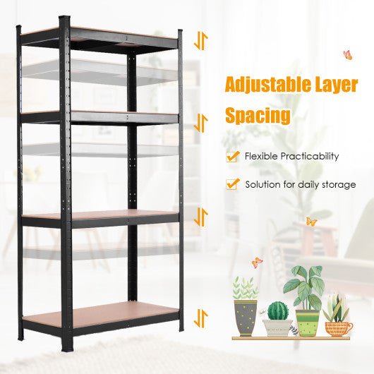  - Adjustable Heavy Duty 4 Level Garage Tool Shelf Storage - Outdoor Style Company