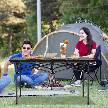  - Aluminum Camping Table for 4 - 6 People with Carry Bag - Outdoor Style Company