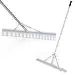  - Aluminum Rake with 36 Inch Wide Rake Head and 68 Inch Long Handle - Outdoor Style Company