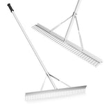  - Aluminum Rake with 36 Inch Wide Rake Head and 68 Inch Long Handle - Outdoor Style Company