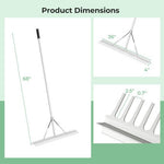  - Aluminum Rake with 36 Inch Wide Rake Head and 68 Inch Long Handle - Outdoor Style Company