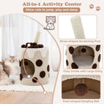  - Bubble Tea Cat Tree Tower with Scratching Post - Outdoor Style Company