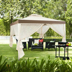  - Canopy Gazebo Tent Shelter Garden Lawn Patio with Mosquito Netting - Outdoor Style Company