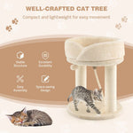  - Cat Climbing Tree with Plush Perchs and Scratching Post - Outdoor Style Company