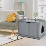  - Cat Litter Box Enclosure with Double Doors for Large Cat and Kitty - Outdoor Style Company