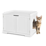  - Cat Litter Box Enclosure with Double Doors for Large Cat and Kitty - Outdoor Style Company