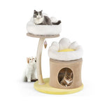  - Cat Tree Small Cat Tower with 2 Removable and Washable Perches - Outdoor Style Company