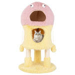  - Cute Monster - Themed Cat Tower with 2 Private Condos and 3 - Level Activity Center - Outdoor Style Company