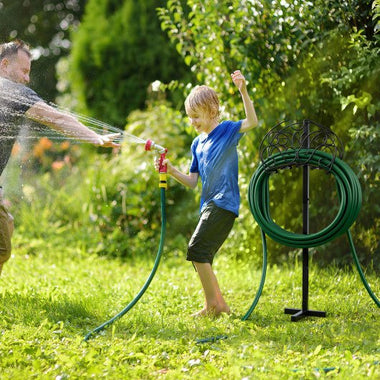  - Detachable Freestanding Hose Holder for Outdoor Yard Garden Lawn - Outdoor Style Company