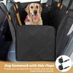  - Dog Car Seat Cover Protector for Back Seat with Mesh Windows - Outdoor Style Company