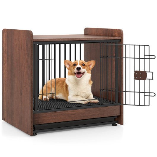  - Dog Crate Indoor Dog Cage with Removable Tray and Lockable Door - Outdoor Style Company