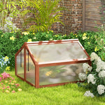  - Double Box Garden Wooden Greenhouse - Outdoor Style Company