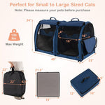  - Double Compartment Pet Carrier with 2 Removable Hammocks - Outdoor Style Company